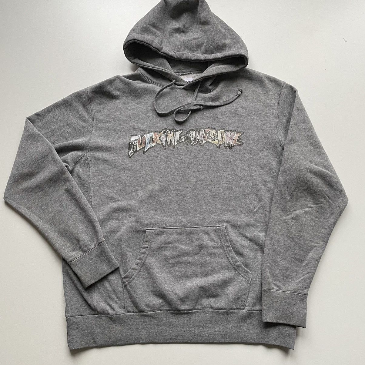 Vintage Fucking Awesome Weirdo Dave Graphic Hoodie Large T-Shirts, Sweatshirt | PodTeesHub.com