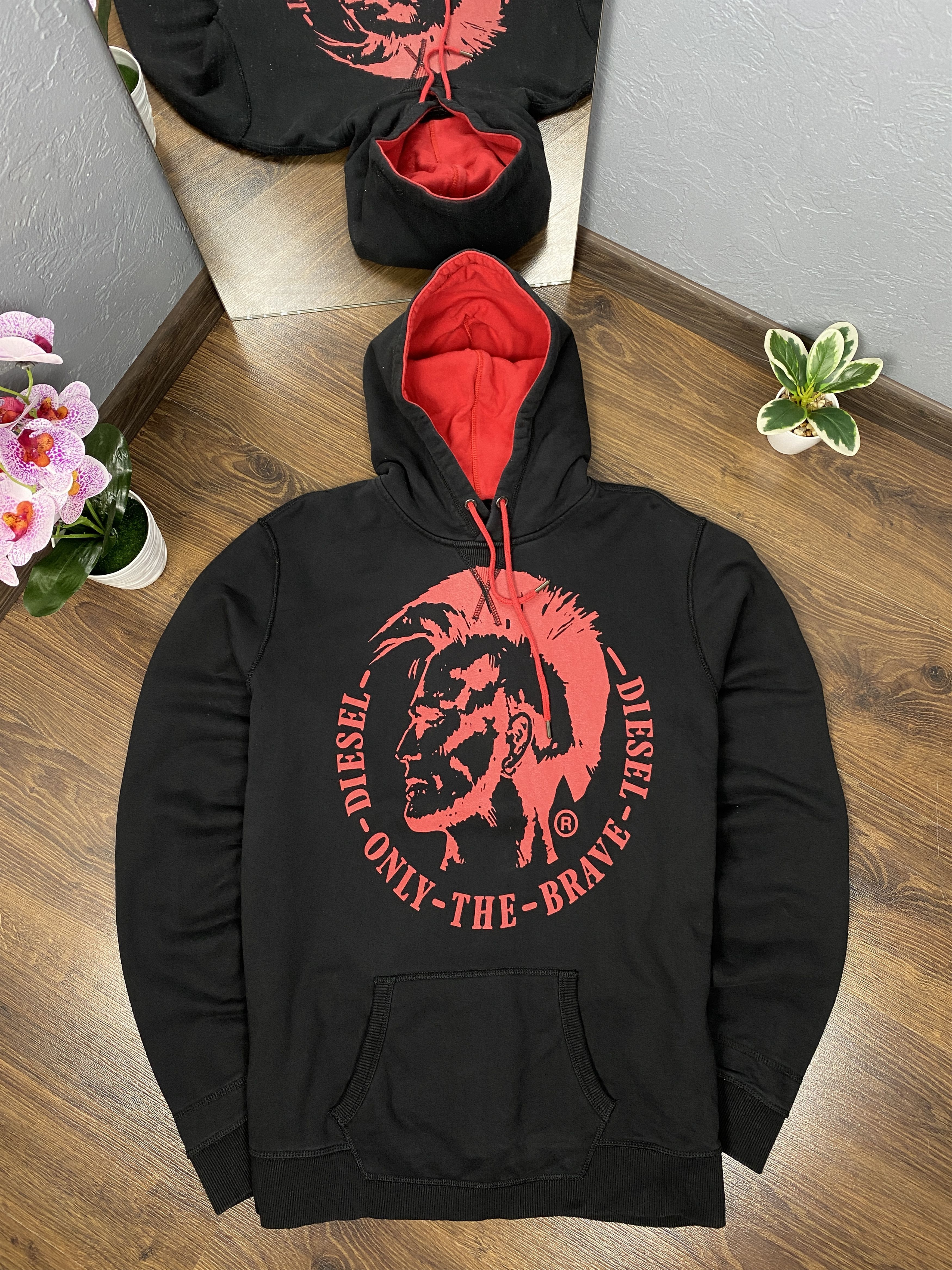 Diesel Vintage Big Logo Punk Hoodie Y2k T-Shirts, Sweatshirt | PodTeesHub.com