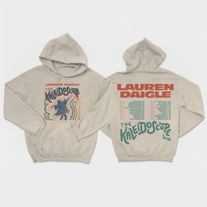Lauren Daigle 'the Kaleidoscope' Tour Hoodie T-Shirts, Sweatshirt | PodTeesHub.com