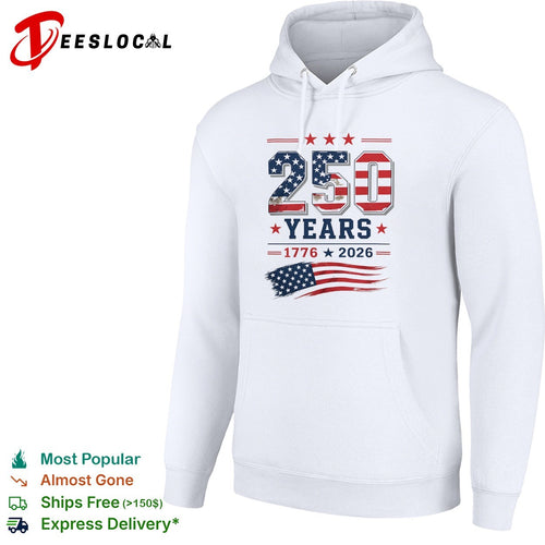 250 Years 1776 2026 USA Flag Patriotic Fourth of July Independence Day shirt