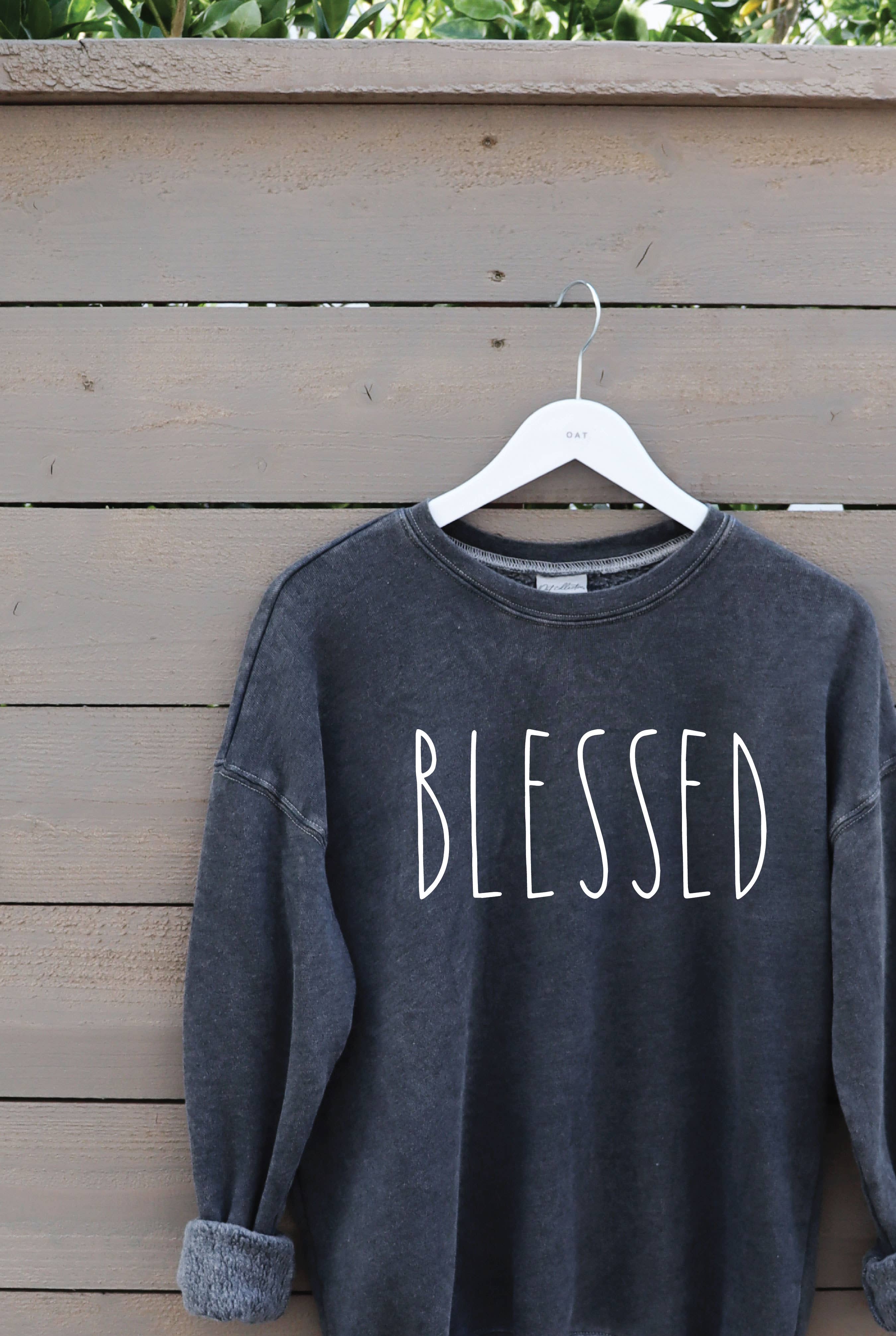 Blessed Mineral Graphic Sweatshirt T-Shirts, Hoodie | PodTeesHub.com