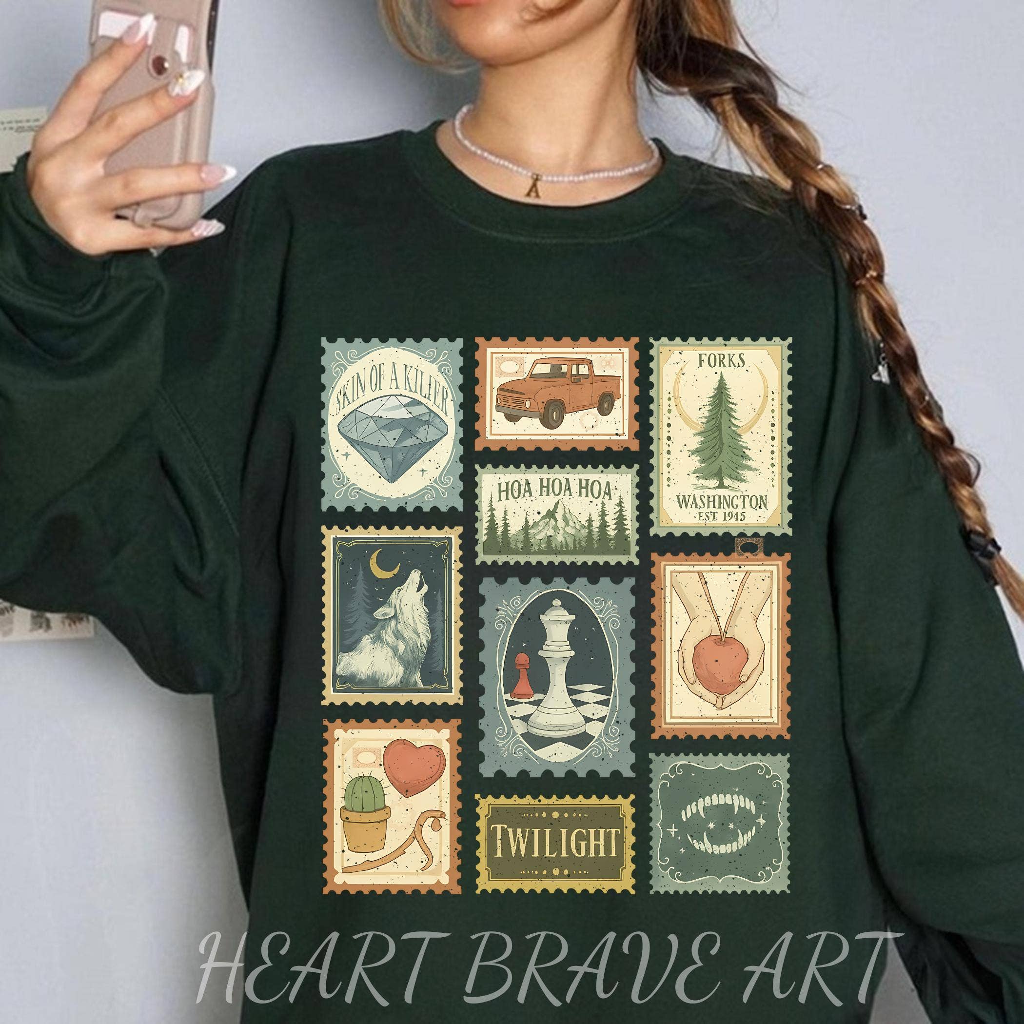 City of Forks Twilight Inspired Hoodie T-Shirts, Sweatshirt | PodTeesHub.com