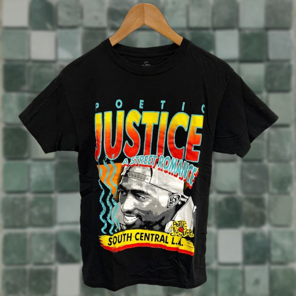 Vintage Tupac Poetic Justice A Street Romance Aofp Graphic T Shirt Black Size Small Hoodie, Sweatshirt | PodTeesHub.com