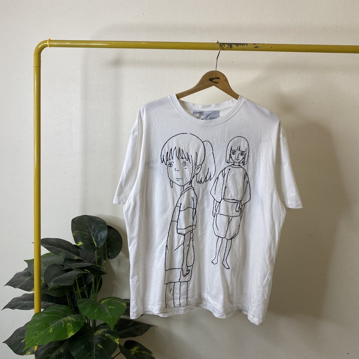 Vintage Anime Spirited Away Studio Ghibli Embroidery T-Shirts, Hoodie, Sweatshirt