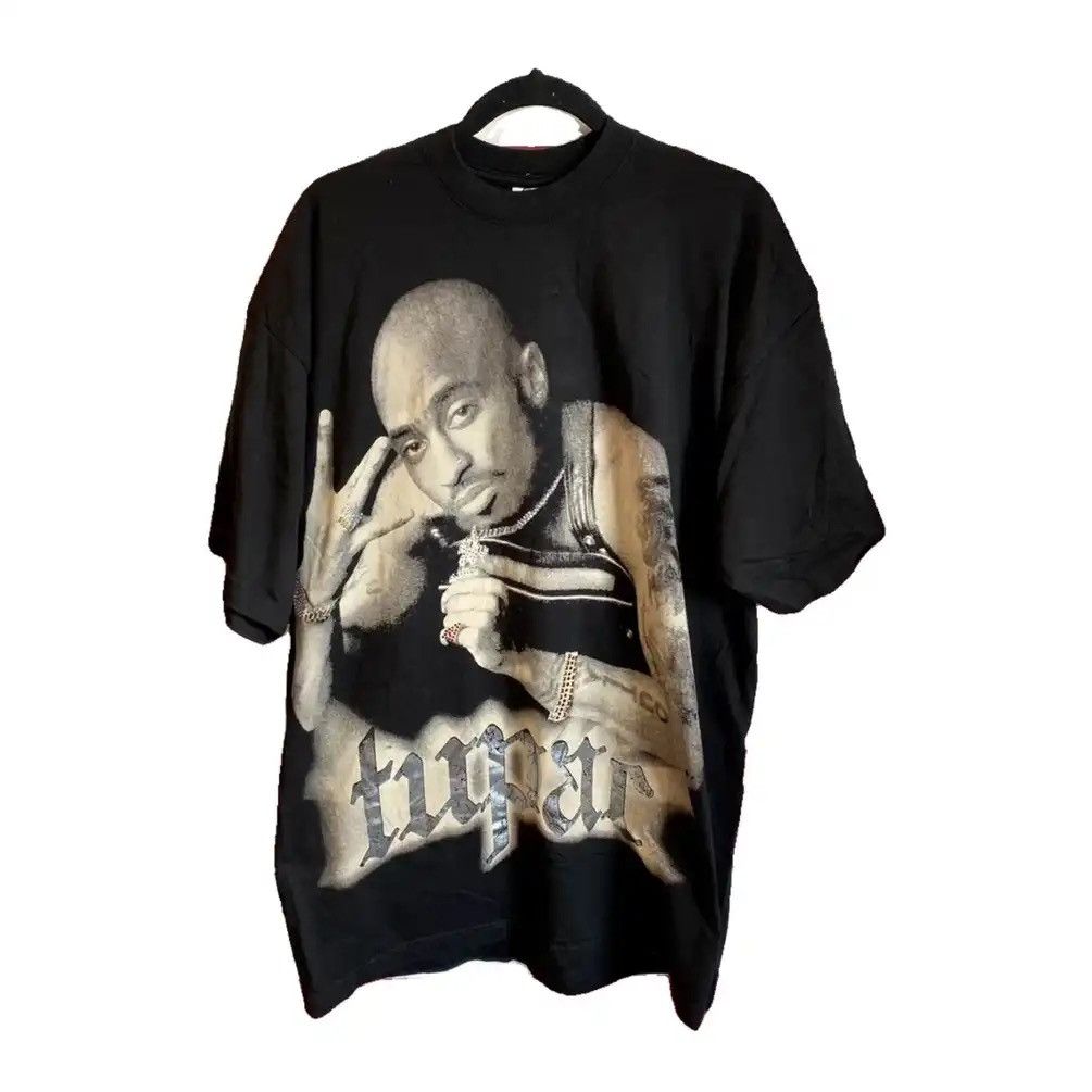 Vintage Early 2000s Tupac Shirt Hoodie, Sweatshirt | PodTeesHub.com