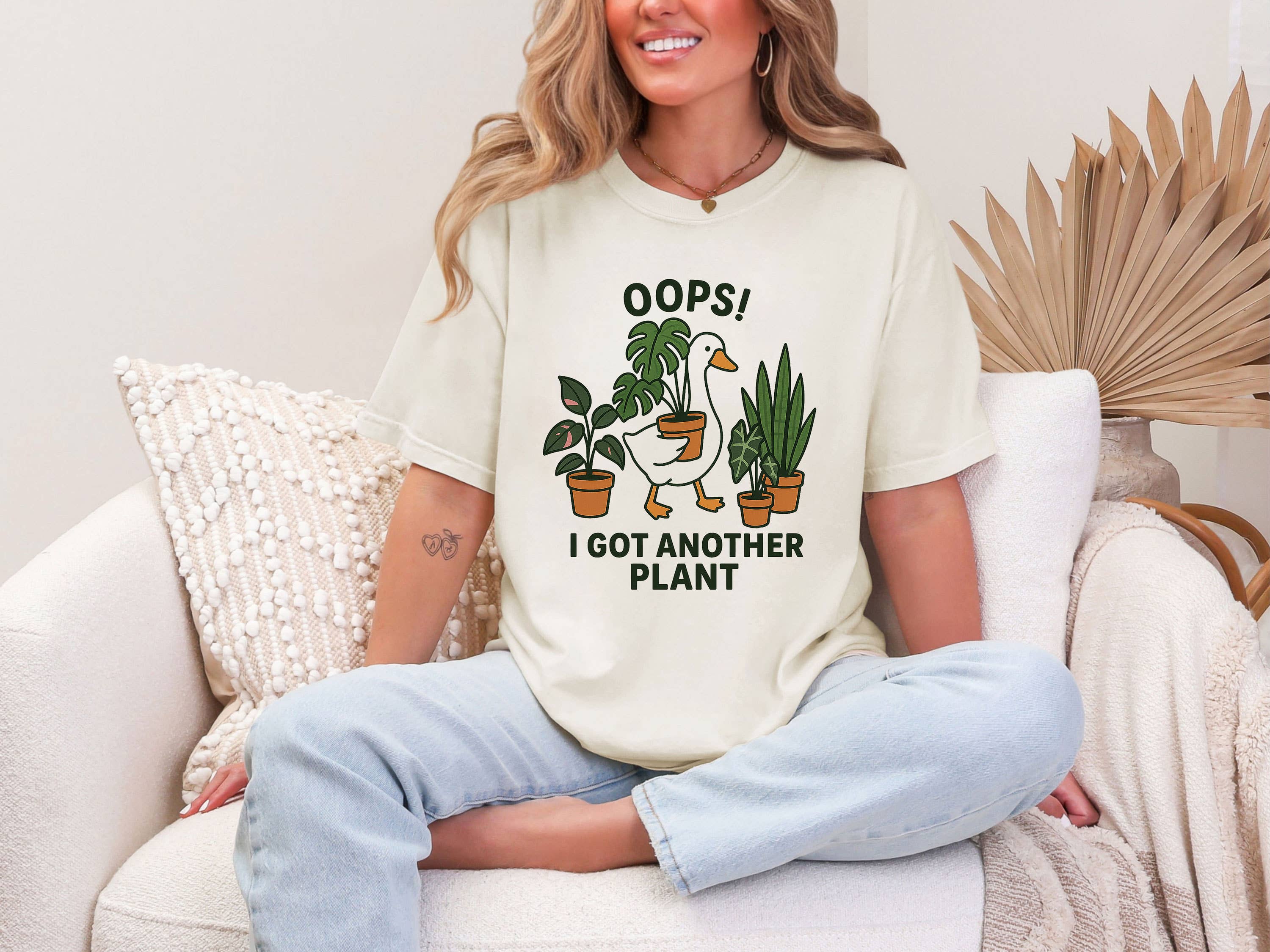 Silly Goose Plant Shirt Oops I Got Another Plant Funny Shirt Hoodie, Sweatshirt | PodTeesHub.com