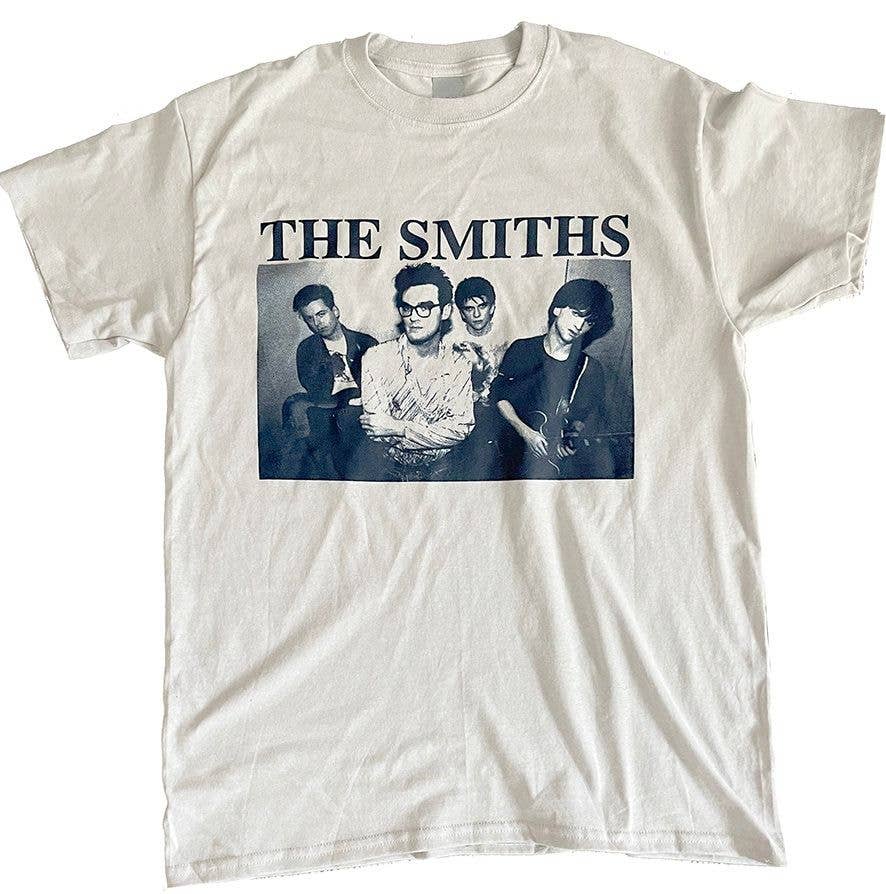 The Smiths Band Promo Tee - Classic Design Hoodie, Sweatshirt | PodTeesHub.com