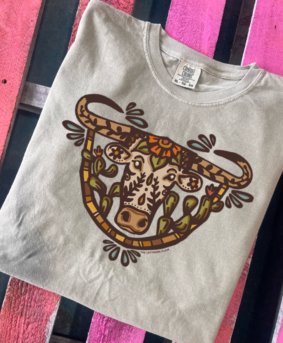 The Wild Watusi Comfort Color Tee - Khaki Hoodie, Sweatshirt | PodTeesHub.com