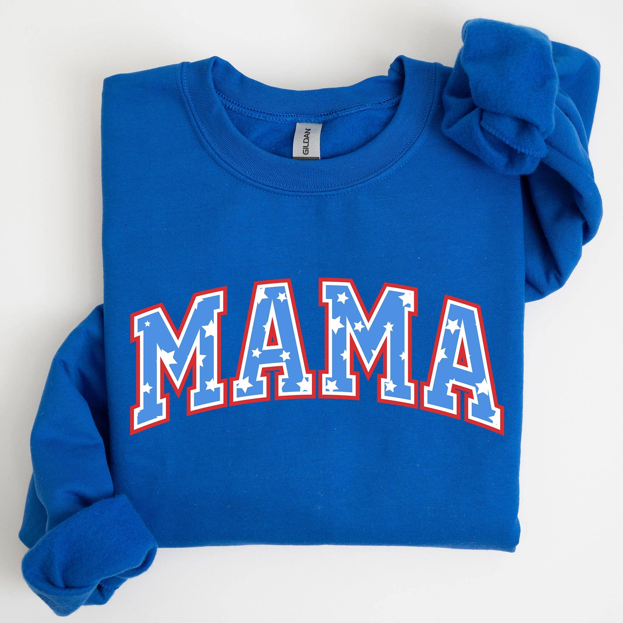 Patriotic Mama, Stars and Stripes, 4th of July Sweatshirt T-Shirts, Hoodie | PodTeesHub.com