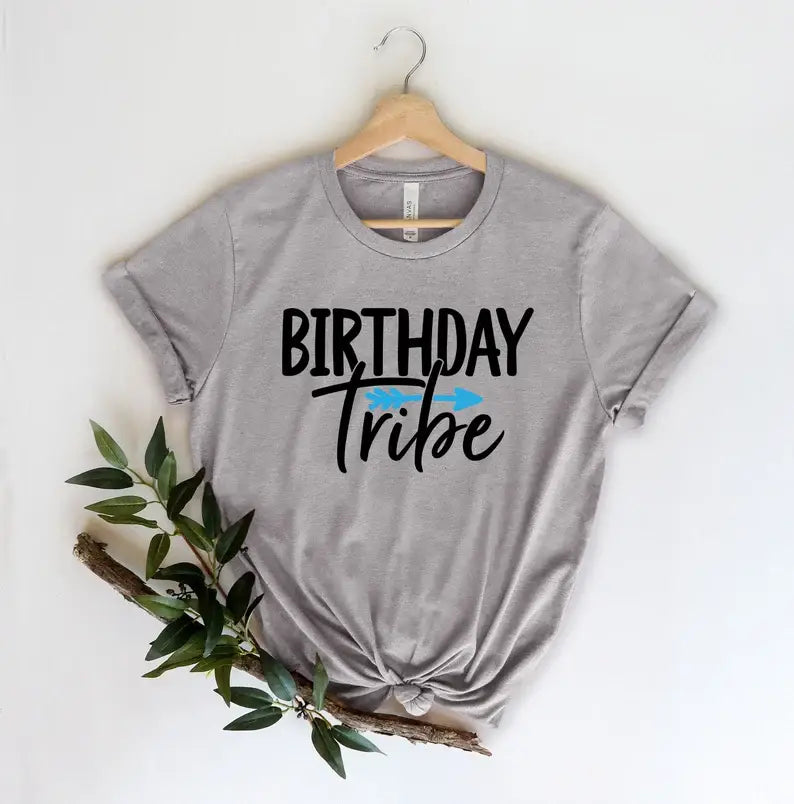 Birthday Tribe T-Shirt Hoodie, Sweatshirt | PodTeesHub.com