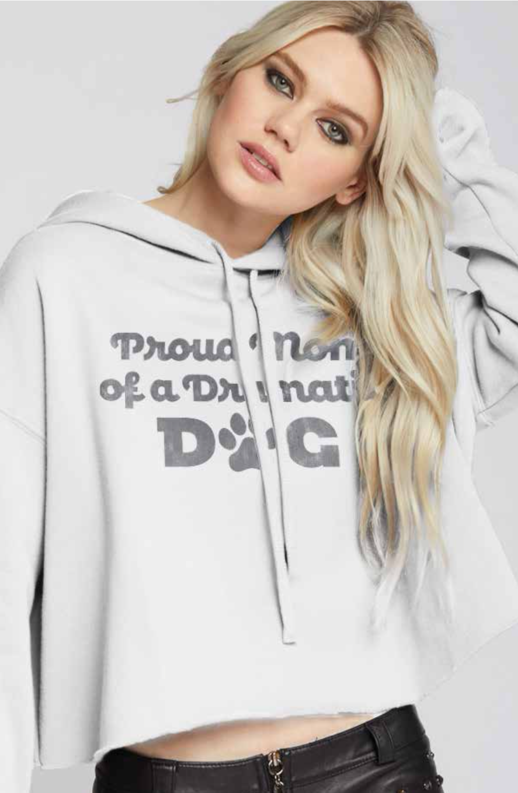 303630 - 430 Dog Mom Short Slv One Size Cropped Hoodie T-Shirts, Sweatshirt | PodTeesHub.com