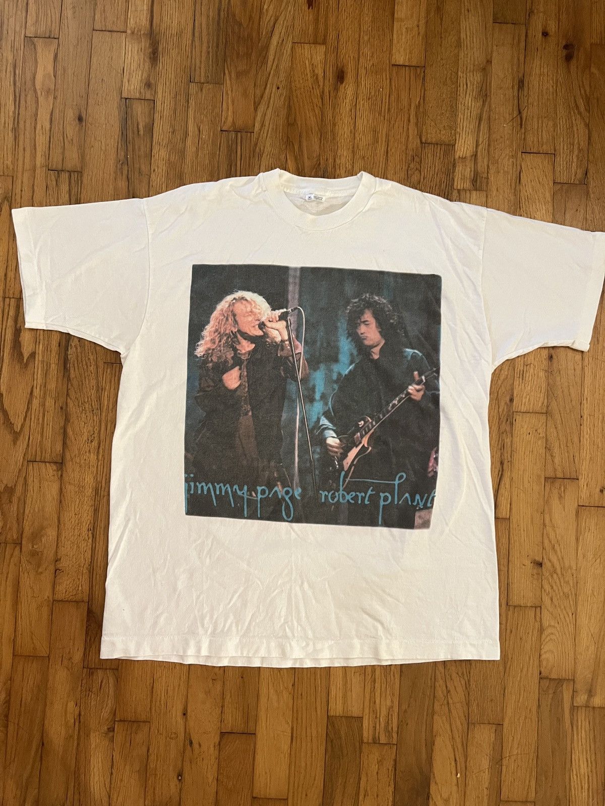 Vintage 1995 Jimmy Page Robert Plant No Quarter Tour T-Shirts, Hoodie, Sweatshirt