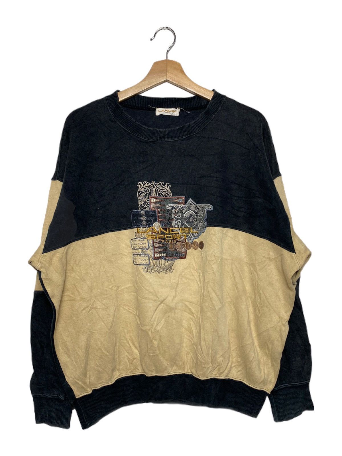 Lancel X Vintage Vintage Lancel Embroidered Crewneck T-Shirts, Hoodie, Sweatshirt | PodTeesHub.com