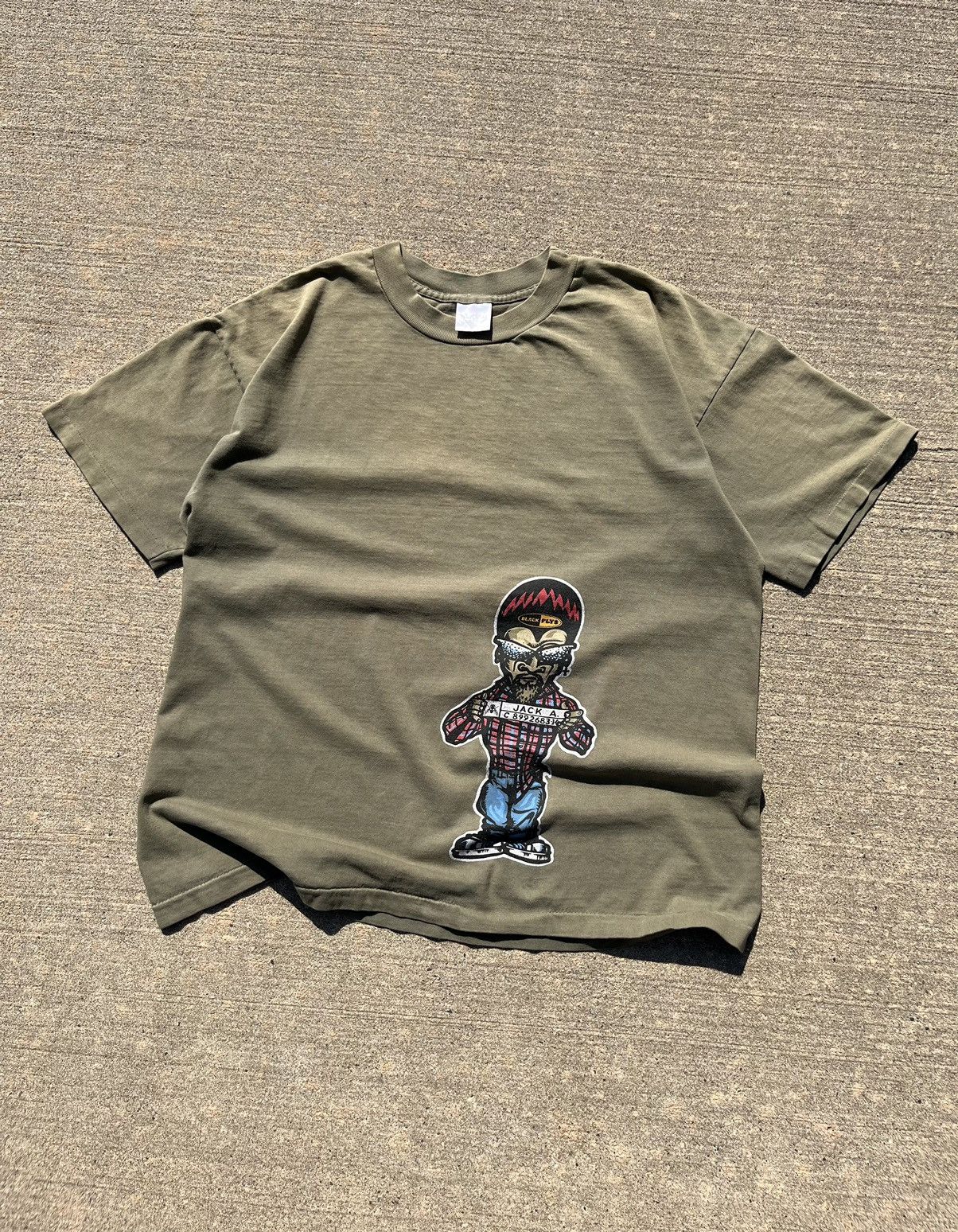 Rap Tees X Vintage Rare Vintage 90 S Black Flys County Jail Hip Hop T Shirt Hoodie, Sweatshirt | PodTeesHub.com