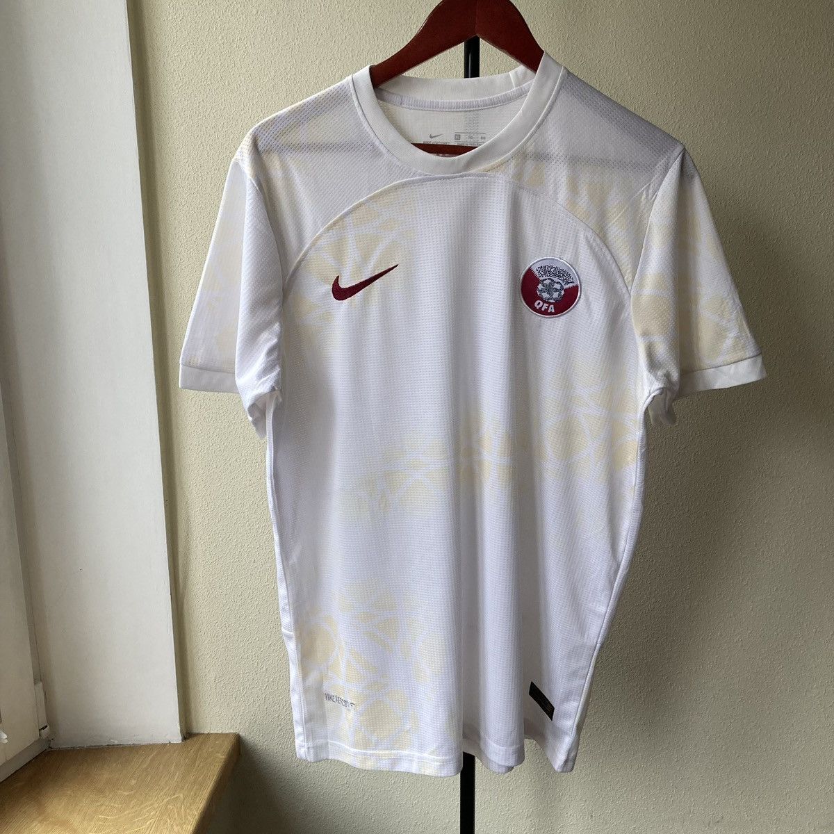 Vintage Qatar Jersey Retro Tee Blokcore Style Streetwear Y2k Hoodie, Sweatshirt | PodTeesHub.com