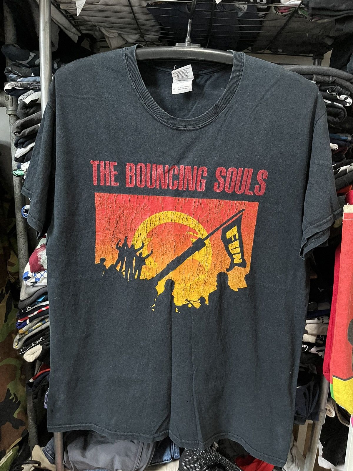 Vintage The Bouncing Souls Skate Punk Band Tee Hoodie, Sweatshirt | PodTeesHub.com