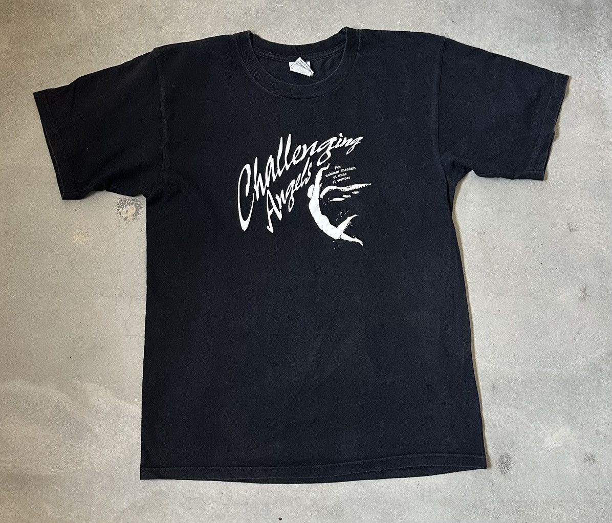 Vintage Challenging Angels Tee Hoodie, Sweatshirt | PodTeesHub.com