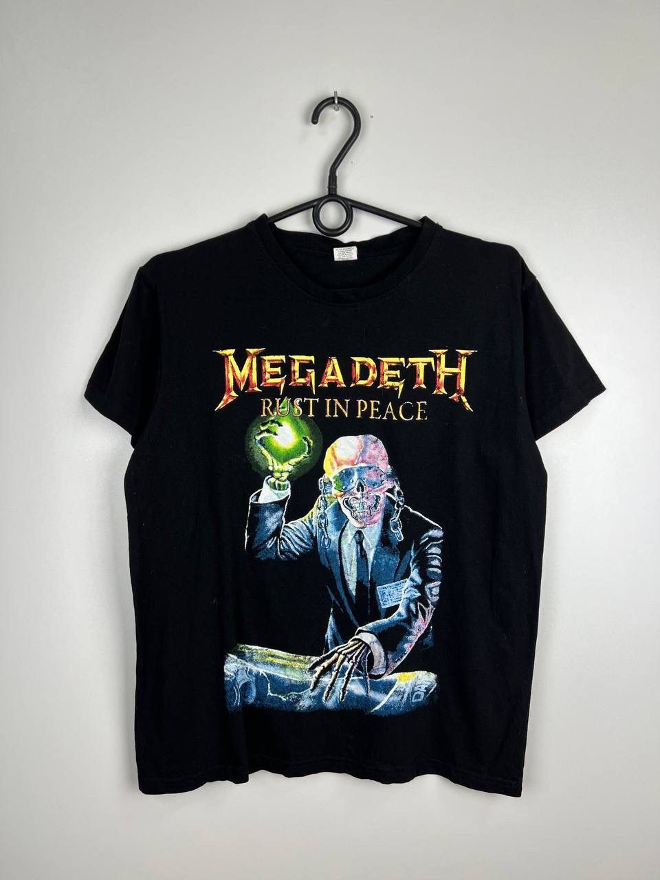 Vintage Megadeth Rust In Peace Band T Shirts Size S Hoodie, Sweatshirt | PodTeesHub.com