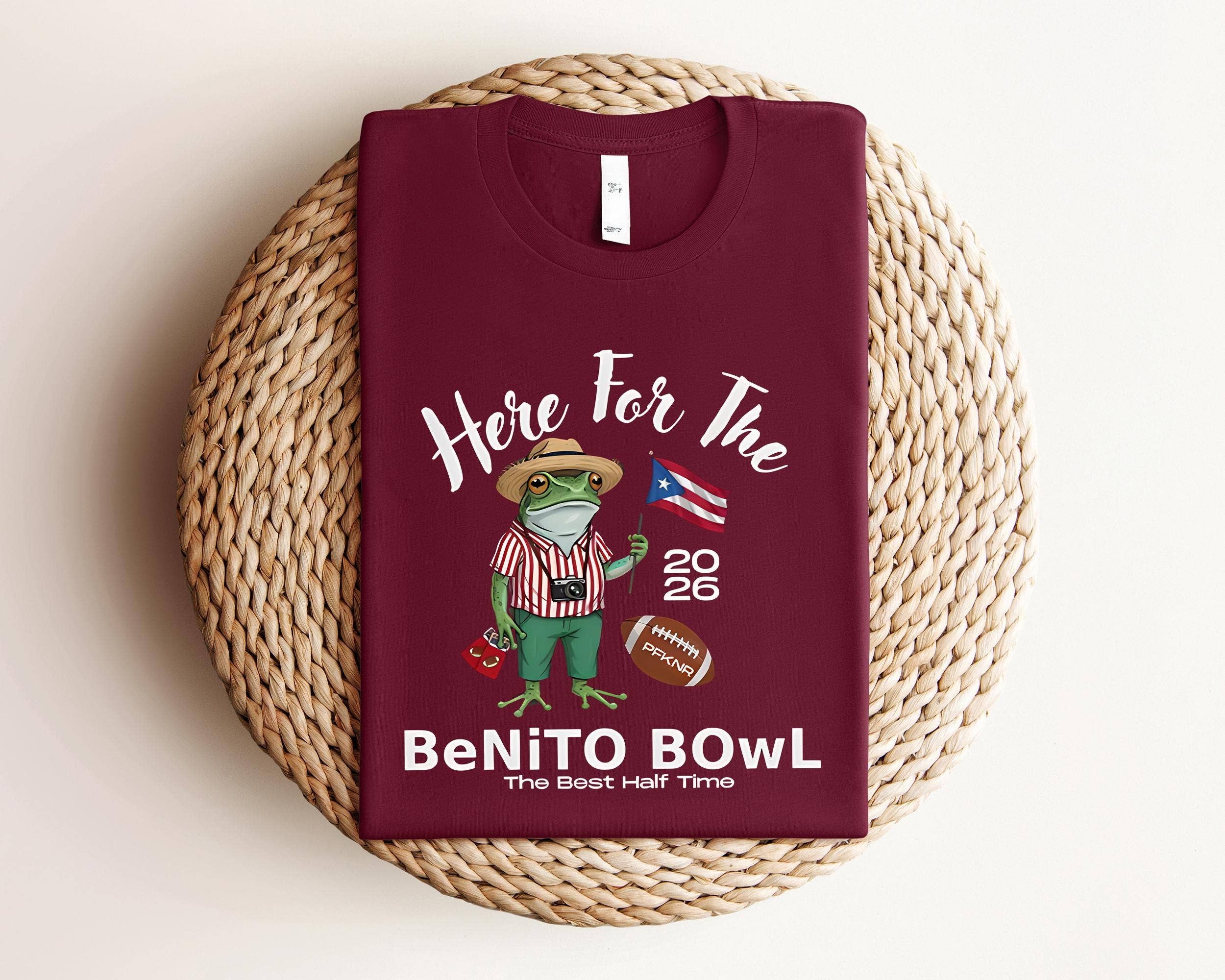 Benito Bowl Retro Tee, Coqui 2026, Football Fan Hoodie, Sweatshirt | PodTeesHub.com