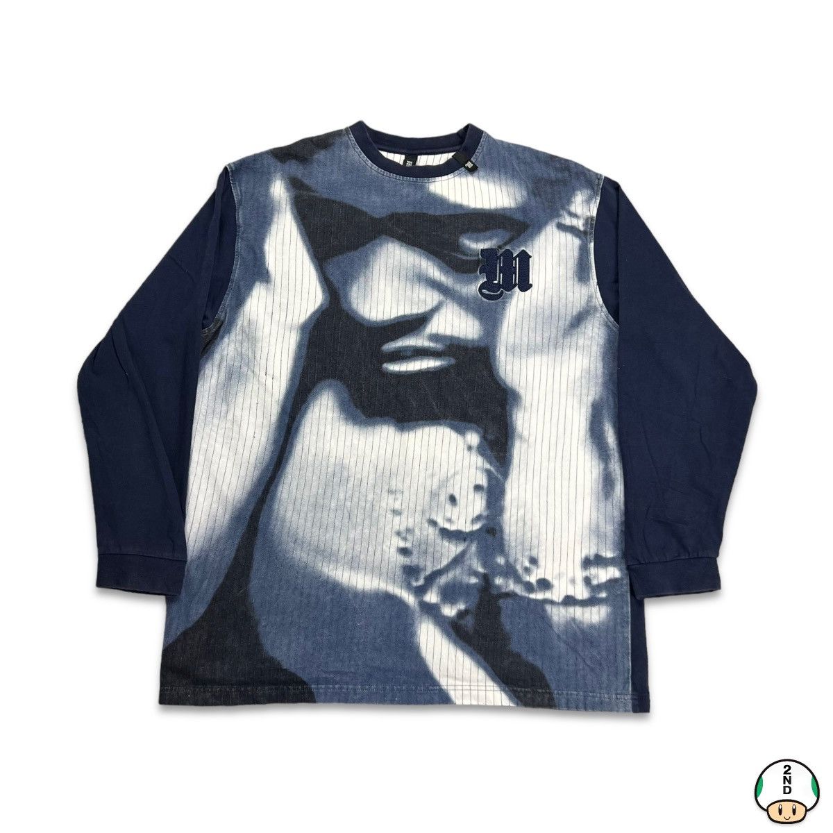 Rap Tees Vintage Y2k Makaveli Tupac Shakur Long Sleeve Rap Tee Hoodie, Sweatshirt | PodTeesHub.com
