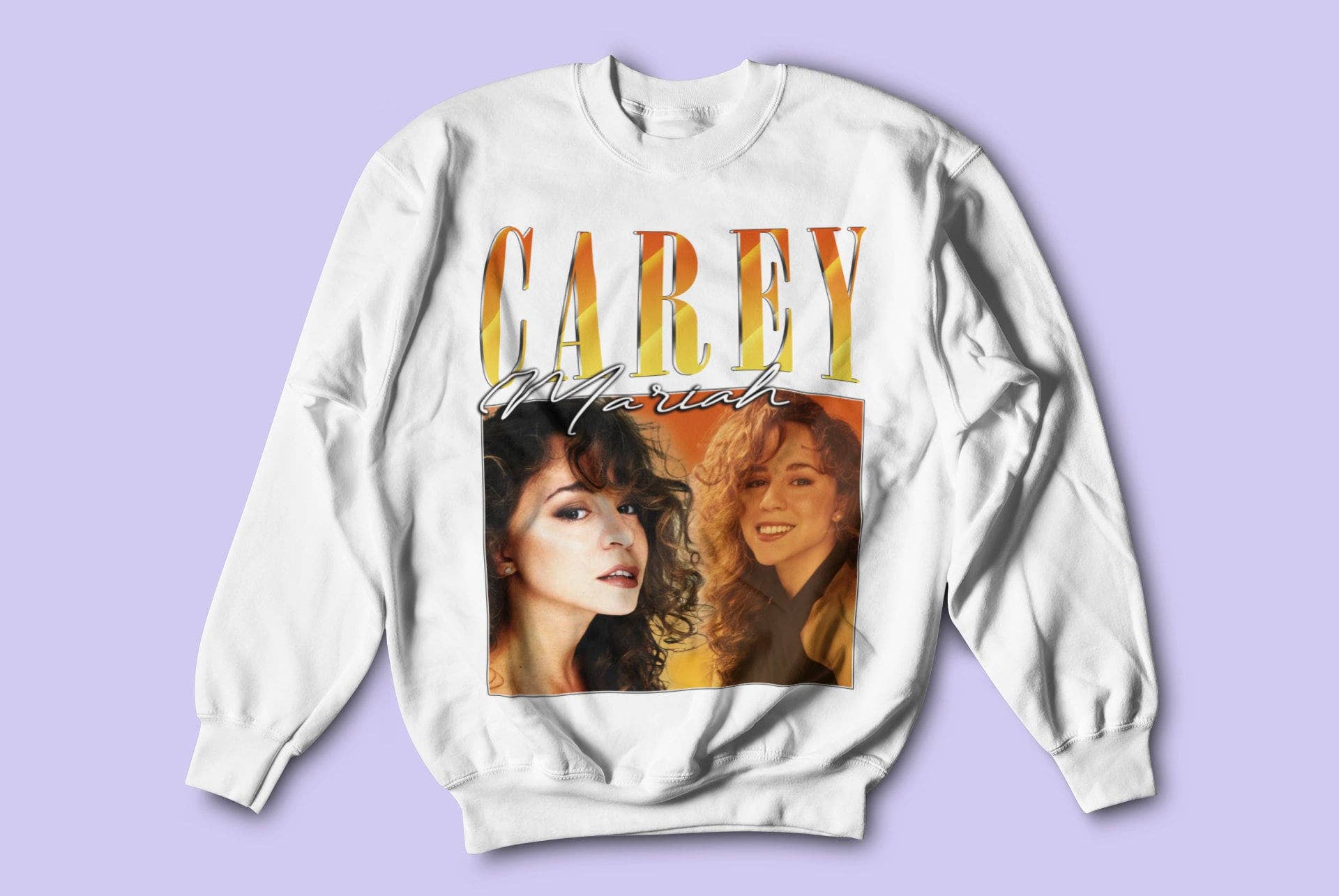 Mariah Carey Vintage Sweatshirt - Retro Concert Unisex Sweat T-Shirts, Hoodie | PodTeesHub.com