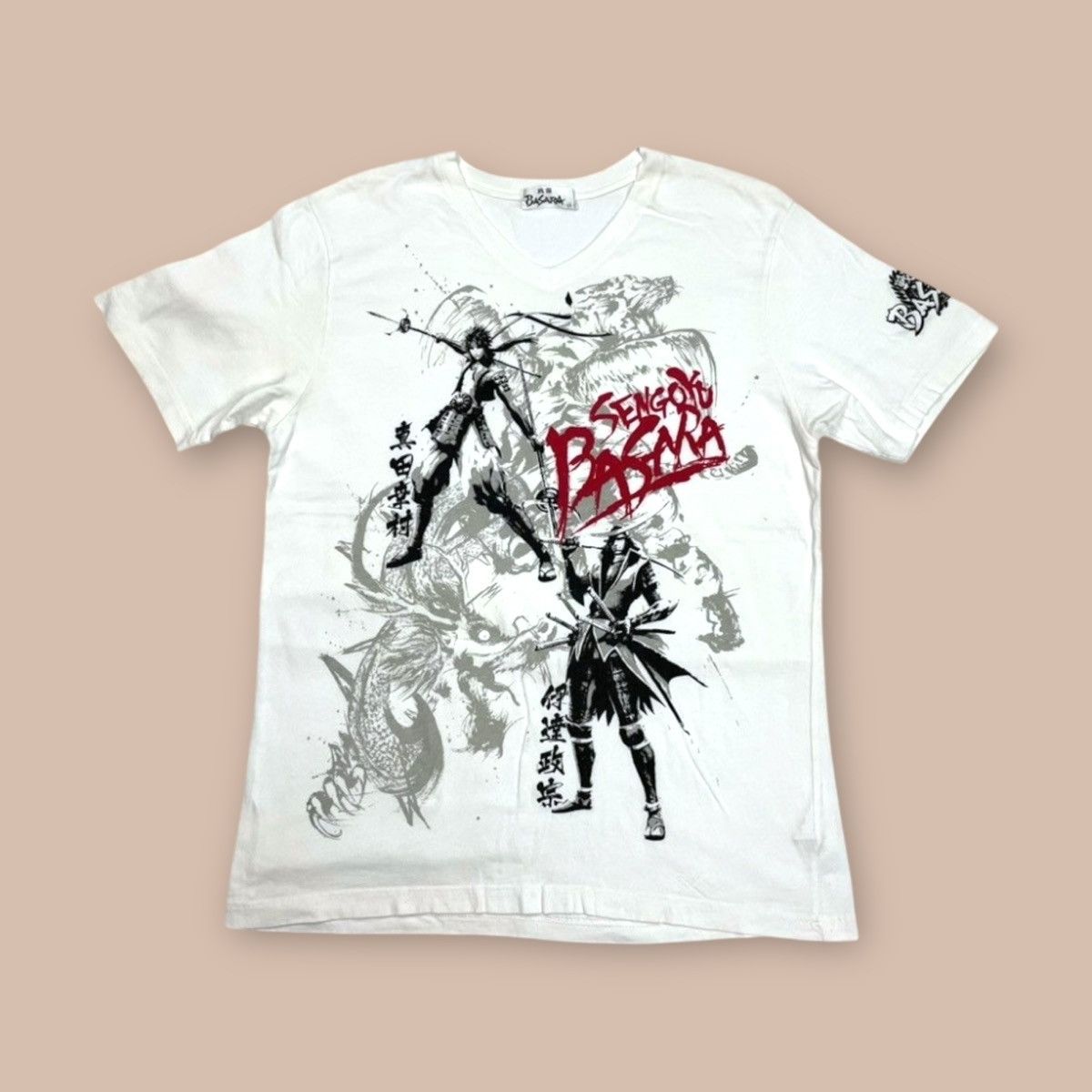 Playstation Vintage Sengoku Basara Video Games Tee Hoodie, Sweatshirt | PodTeesHub.com