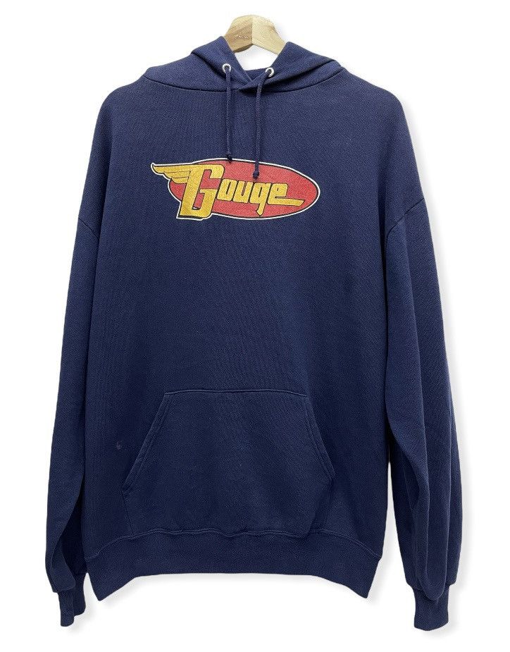 Vintage Gouge Skateboard Sweater Hoodie Made In Usa T-Shirts, Sweatshirt | PodTeesHub.com