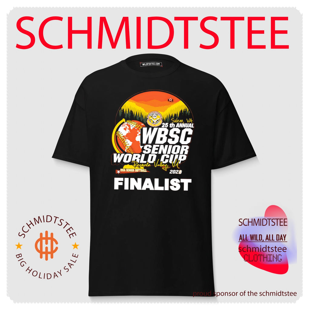 25th Annual WBSC Senior World Cup Salem Roanoke Valley Finalist 2026 shirt