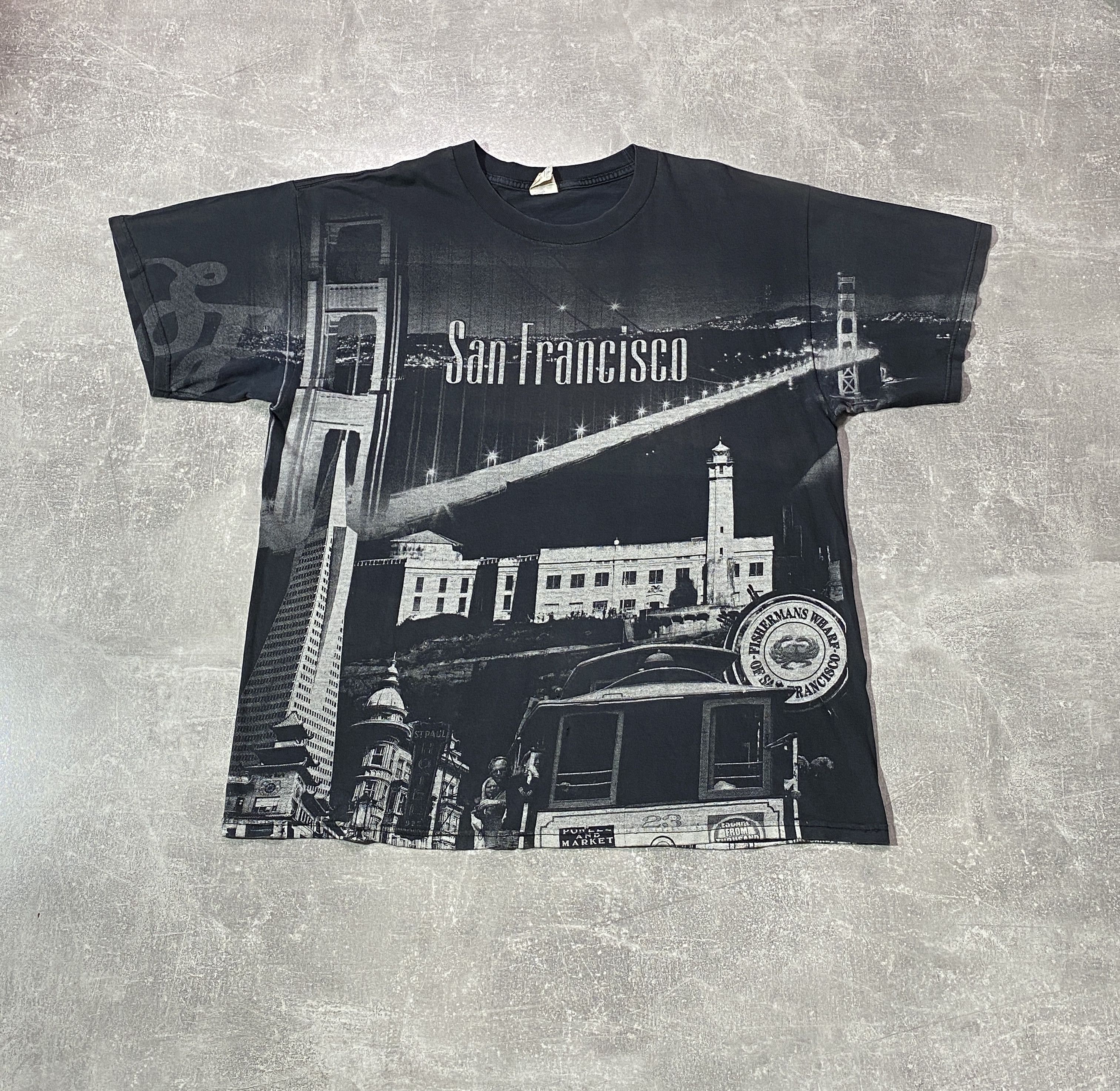 Vintage 90s San Francisco Retro Tee Hoodie, Sweatshirt | PodTeesHub.com