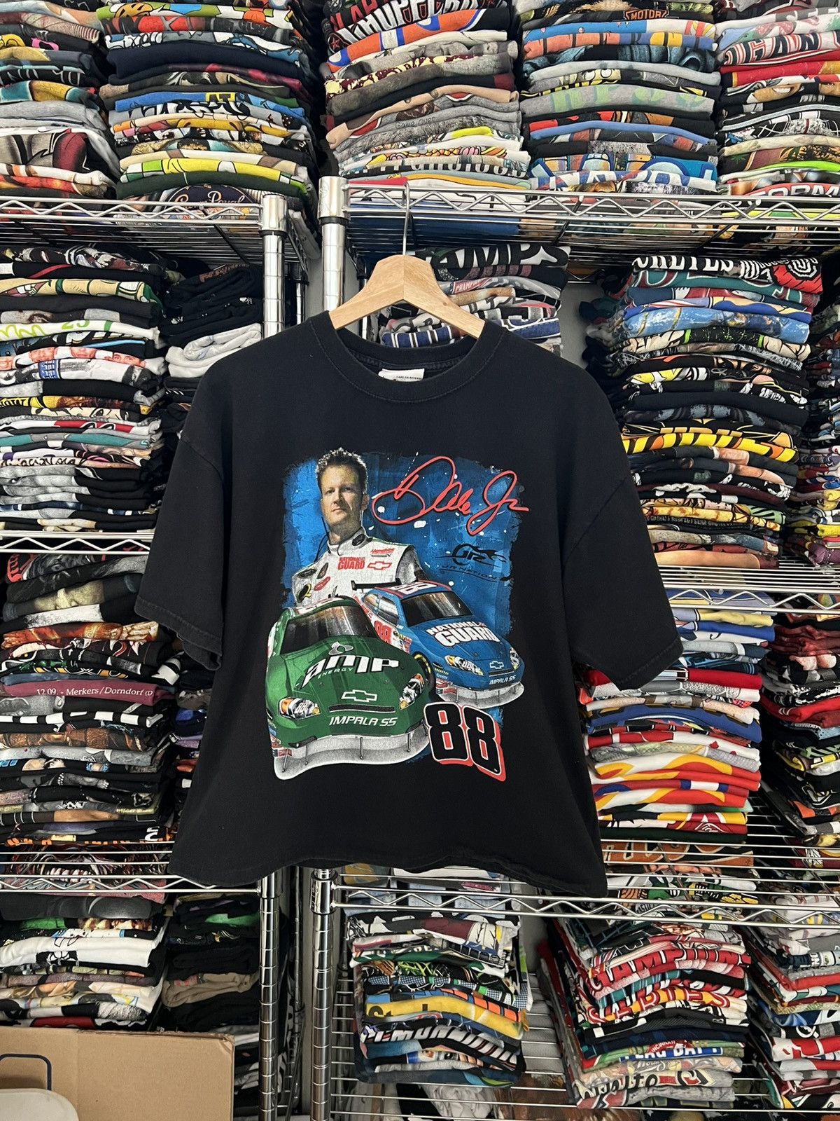 Nascar 2008 Dale Earnhardt Jr Racing Cropped Motorsports Tee Hoodie, Sweatshirt | PodTeesHub.com
