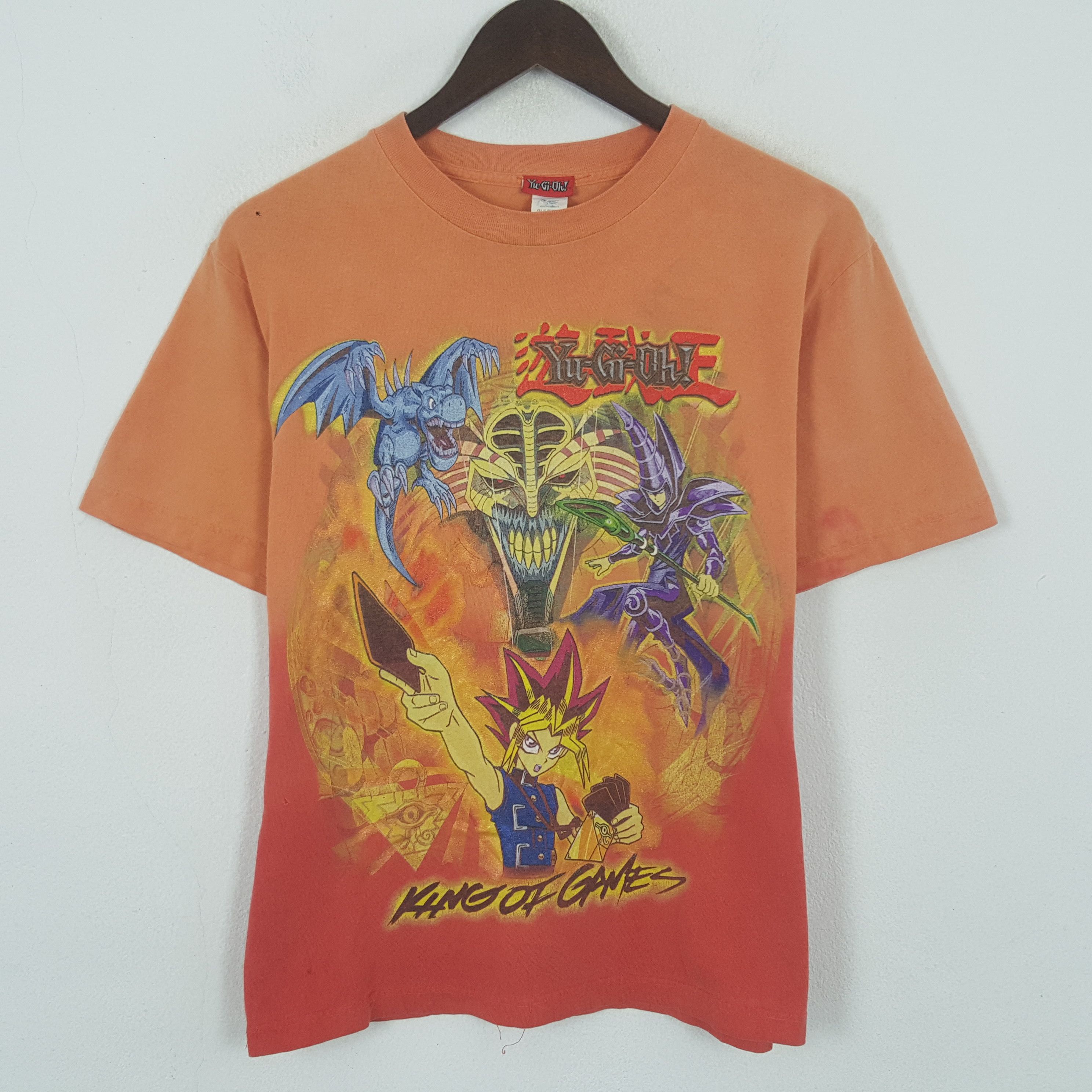 Japanese Brand Vintage Yu Gi Oh King Of Games T Shirt Hoodie, Sweatshirt | PodTeesHub.com