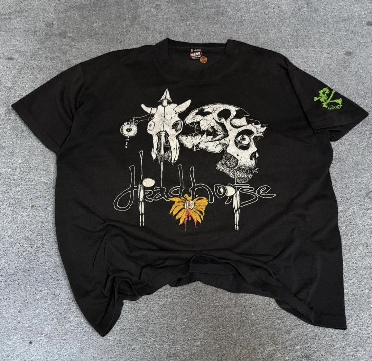 Vintage Deadhorse Band Grunge Heavy Metal T Shirt 90s Hoodie, Sweatshirt | PodTeesHub.com