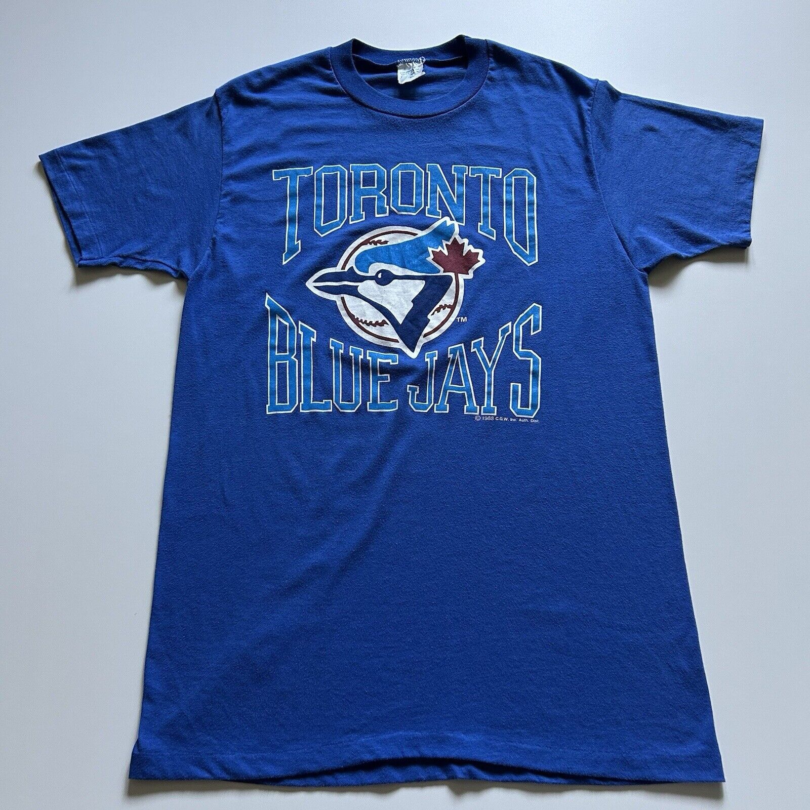 Vintage 80s Toronto Blue Jays Mlb T Shirt Medium 1988 Rare Hoodie, Sweatshirt | PodTeesHub.com