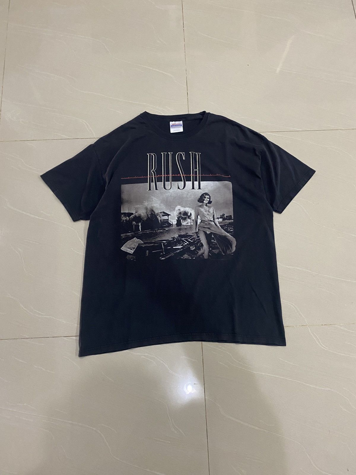 Band Tees Vintage Rush Rock Band Tshirt Hoodie, Sweatshirt | PodTeesHub.com