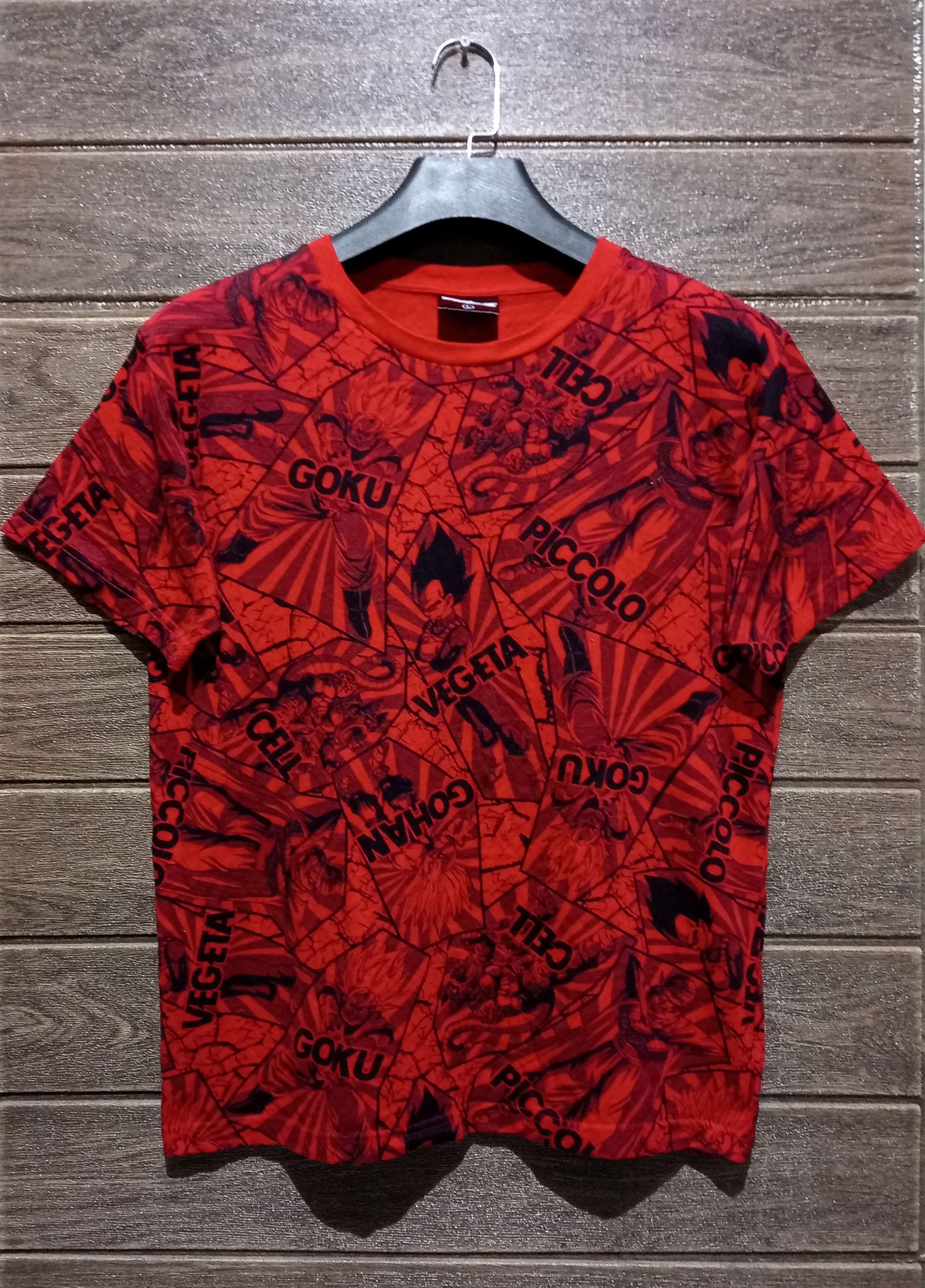 Anime Vintage Dragonball Z Character Full Printed Graphic Tee Rare Hoodie, Sweatshirt | PodTeesHub.com