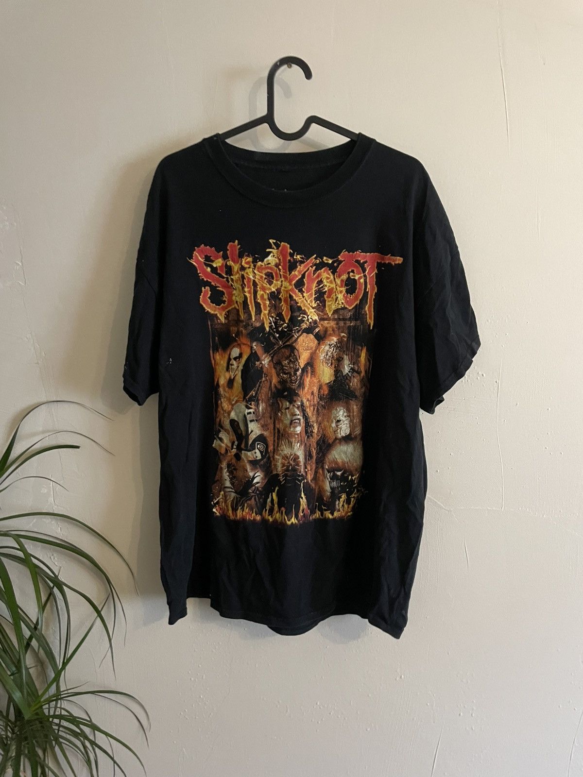 X Vintage Slipknot Band Rock Metal T Shirt 2020 Tour Hoodie, Sweatshirt | PodTeesHub.com