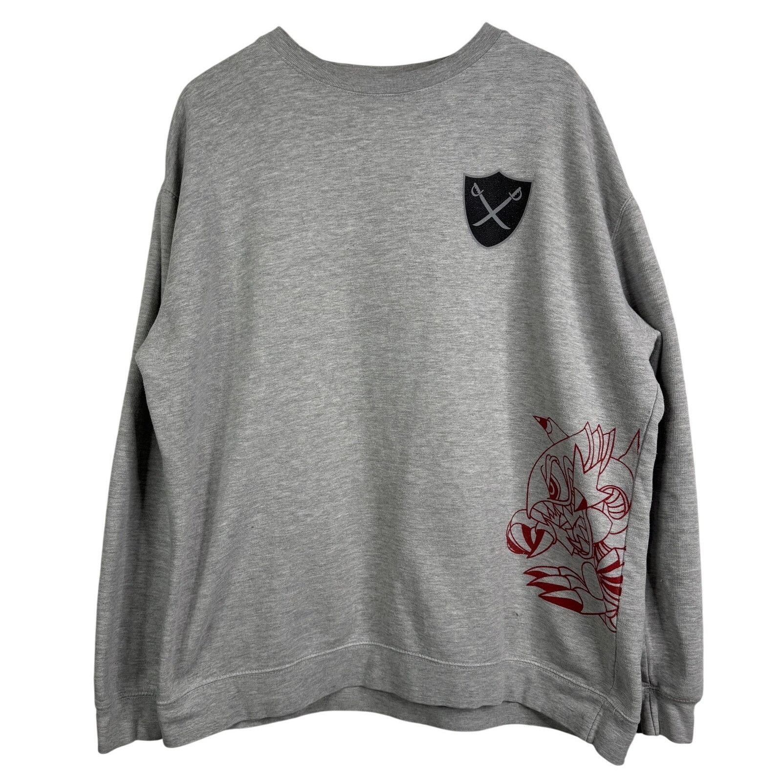 Hundreds The Hundreds Yugioh Toon Dragon Crewneck Sweatshirt 2x T-Shirts, Hoodie | PodTeesHub.com