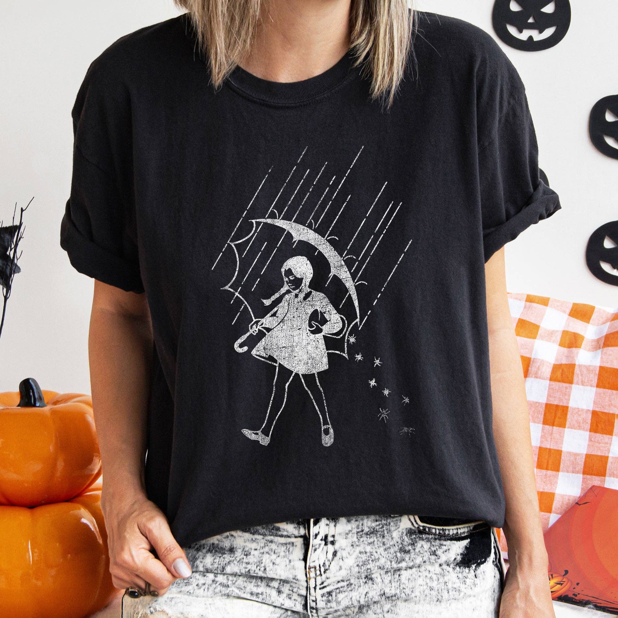 Wednesday Be Salty Retro Halloween T-Shirt White Print Hoodie, Sweatshirt | PodTeesHub.com