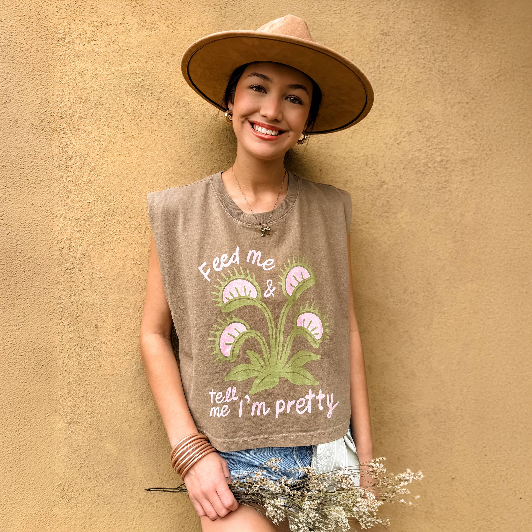 Feed Me Tell Me I’M Pretty T Shirt Funny Graphic Tee Hoodie, Sweatshirt | PodTeesHub.com