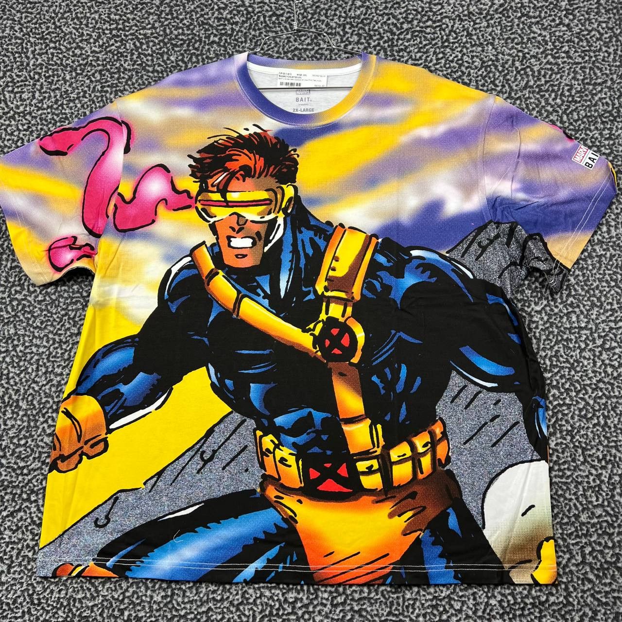 Men Cyclops Oversized Shirt Xxl All Over Print Retro Hoodie, Sweatshirt | PodTeesHub.com