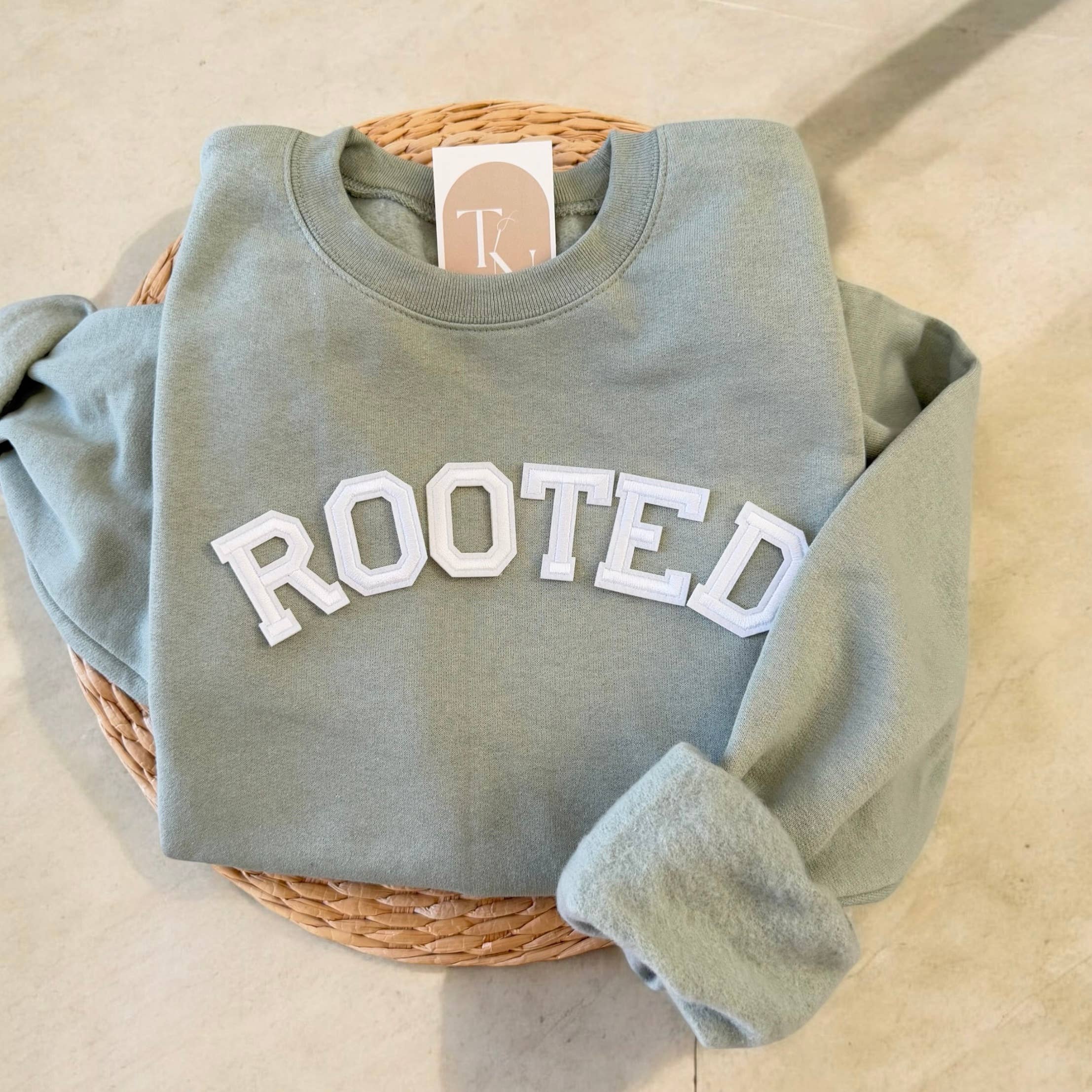 Rooted in Christ Sweatshirt, Christian Sweaters T-Shirts, Hoodie | PodTeesHub.com