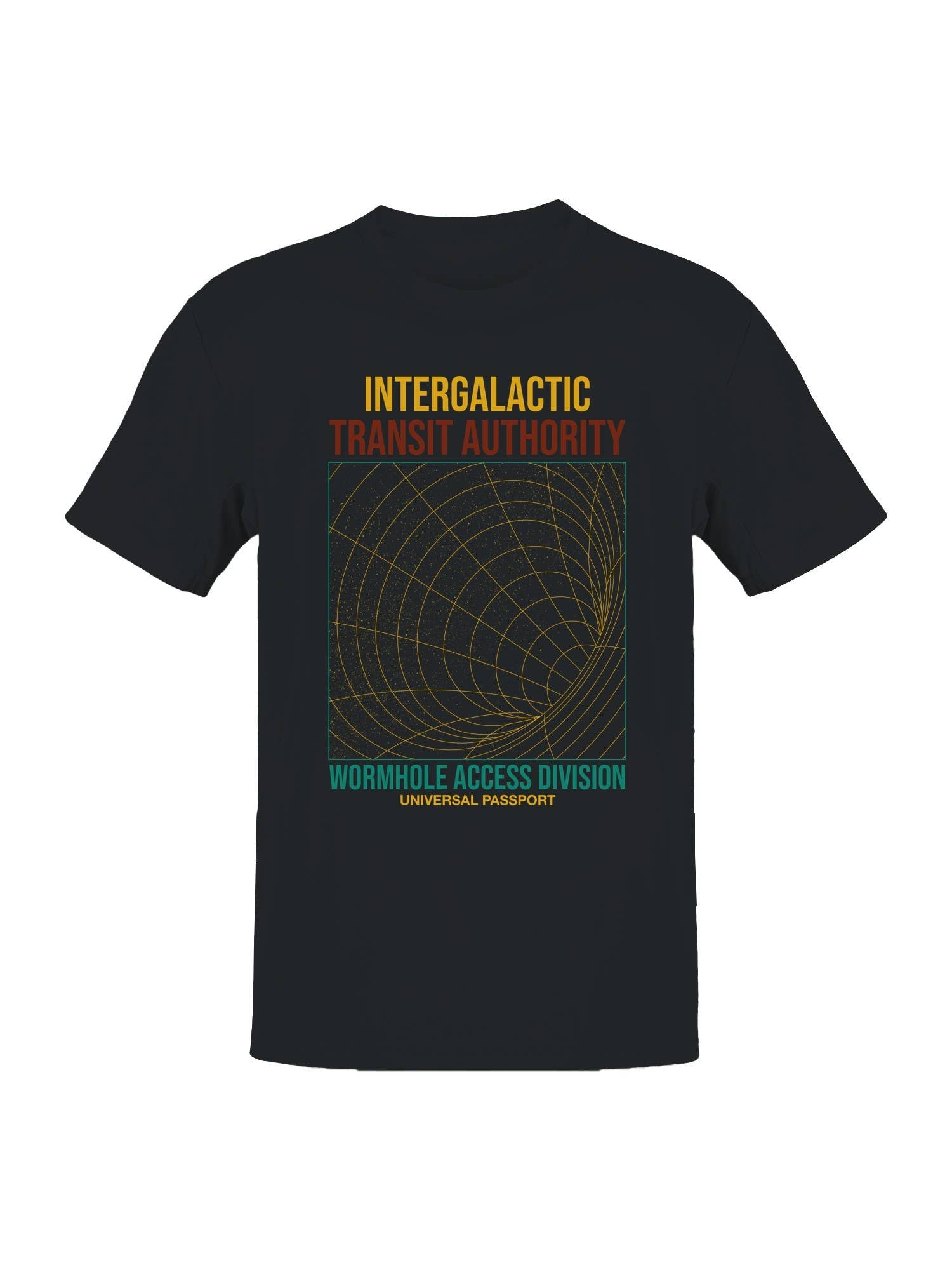 Intergalactic Transit Wormhole Access Men's T-Shirt Hoodie, Sweatshirt | PodTeesHub.com