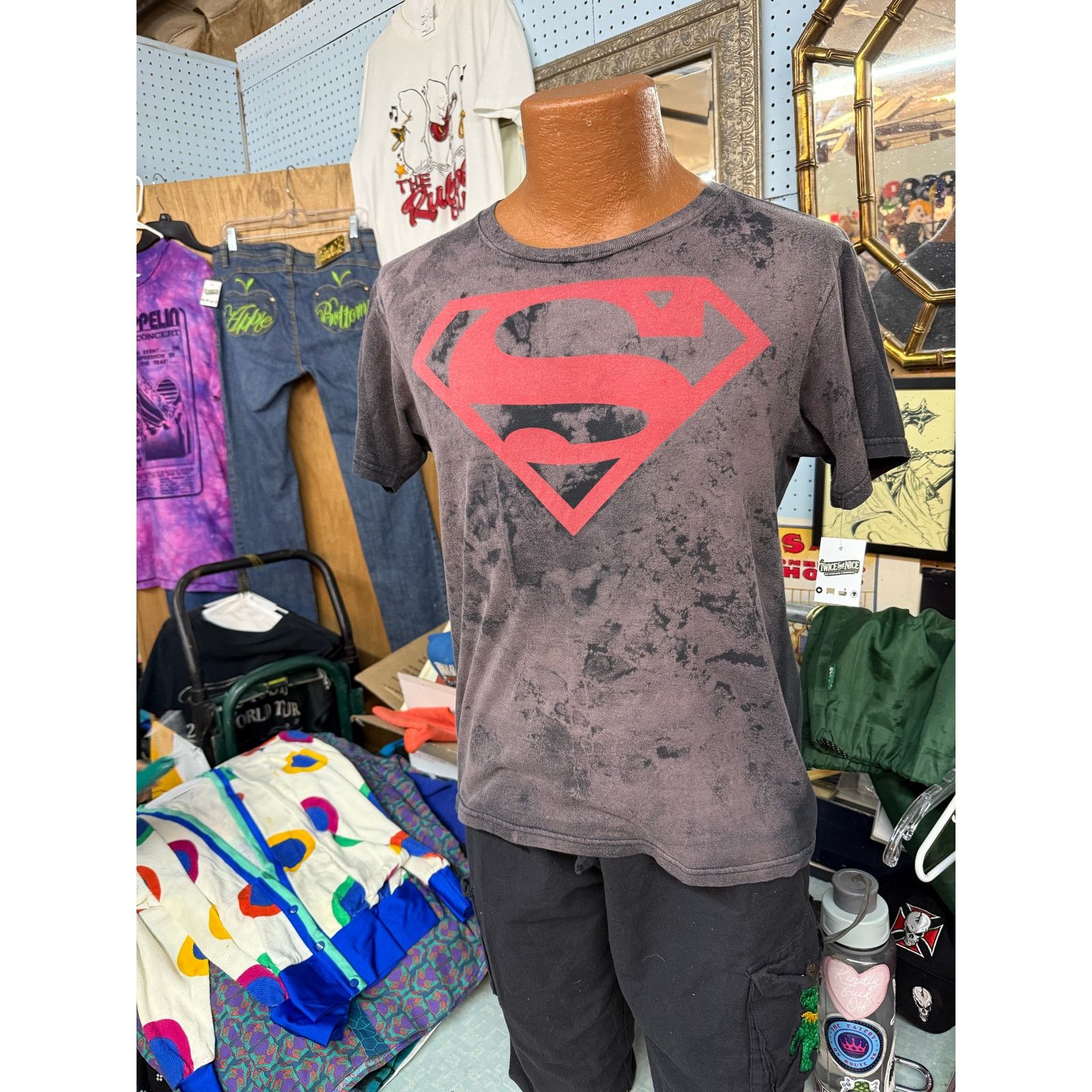 Other Custom Bleached Superman T-Shirts, Hoodie, Sweatshirt | PodTeesHub.com