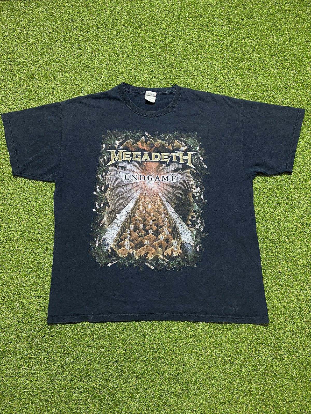 Vintage Y2k Megadeth Band Tee Streetwear Big Logo Size Xl Hoodie, Sweatshirt | PodTeesHub.com