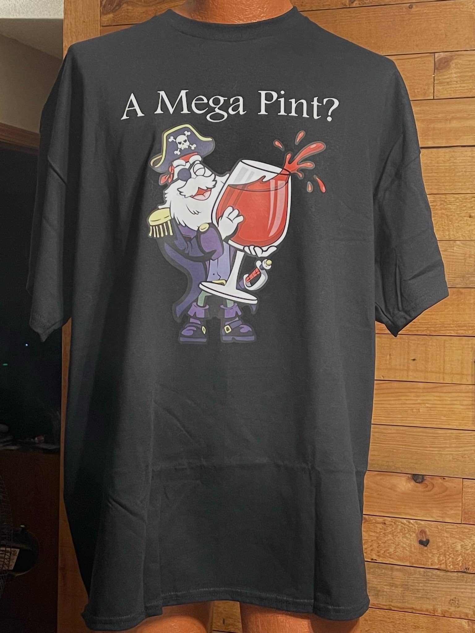 Captain Yeti "Mega Pint" T-Shirt Hoodie, Sweatshirt | PodTeesHub.com