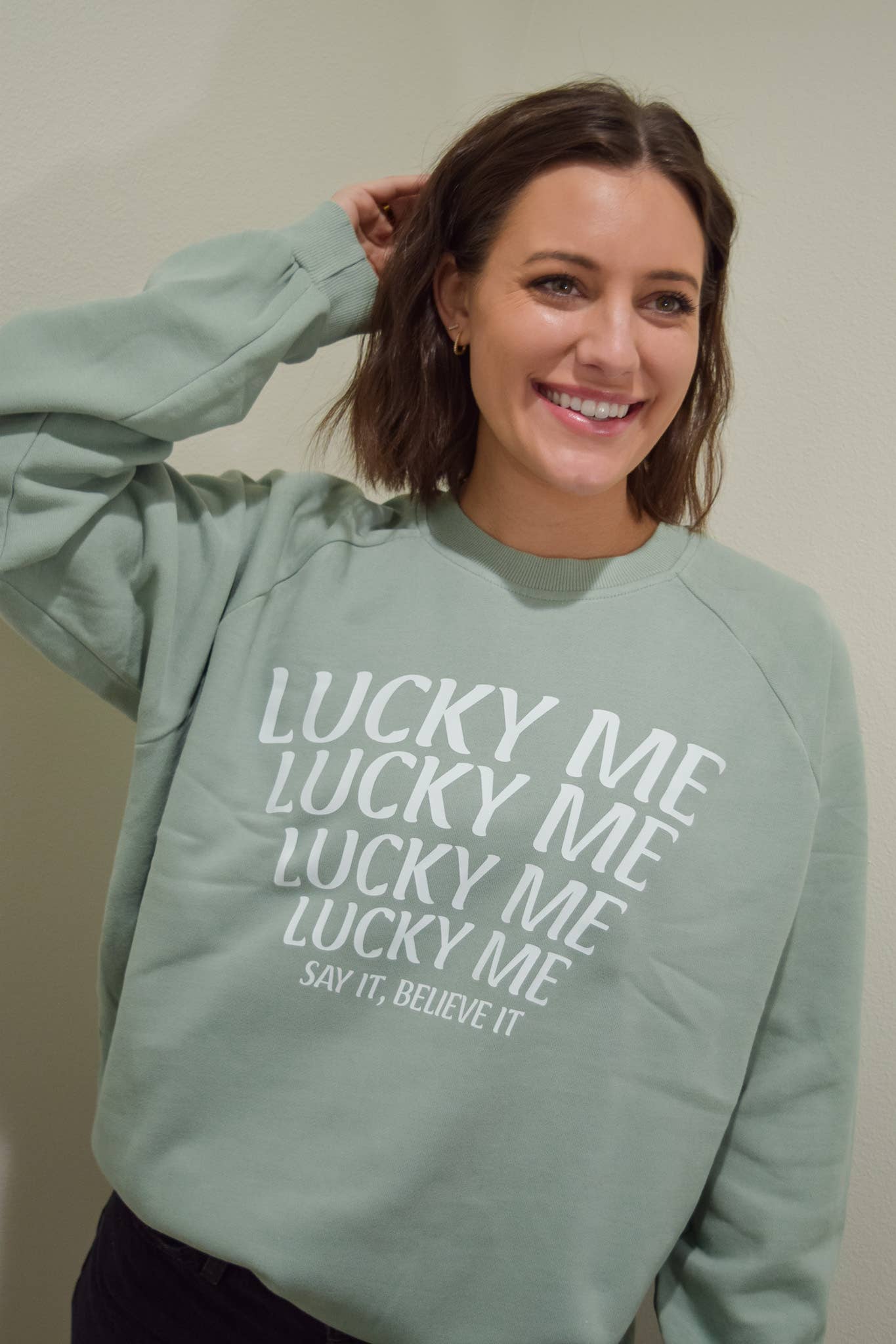 Lucky Me Graphic Sweater T-Shirts, Hoodie, Sweatshirt | PodTeesHub.com