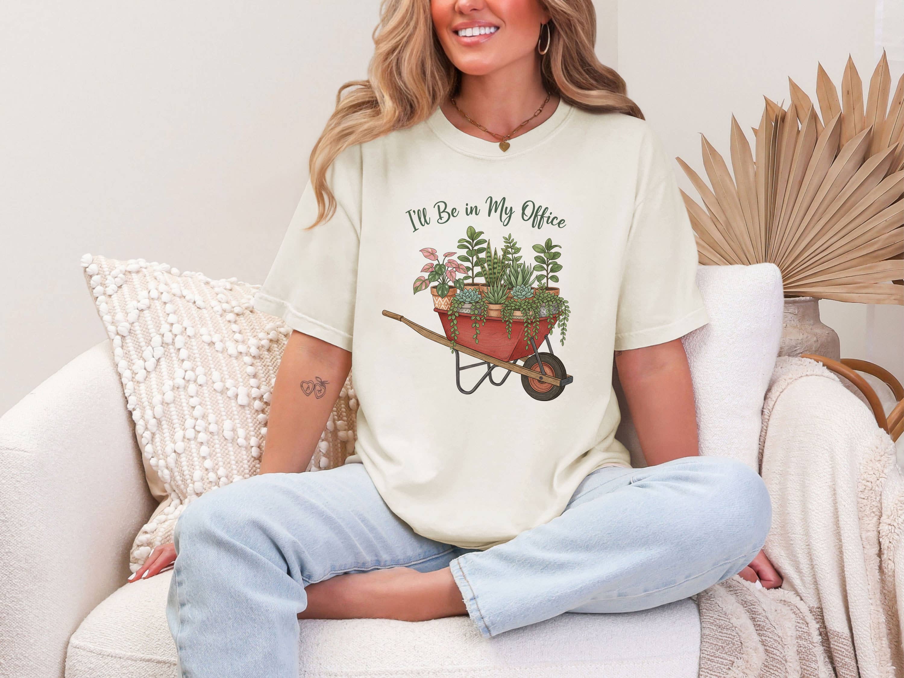 I’Ll Be in My Office Plant Shirt Plant Lover T-Shirt Hoodie, Sweatshirt | PodTeesHub.com