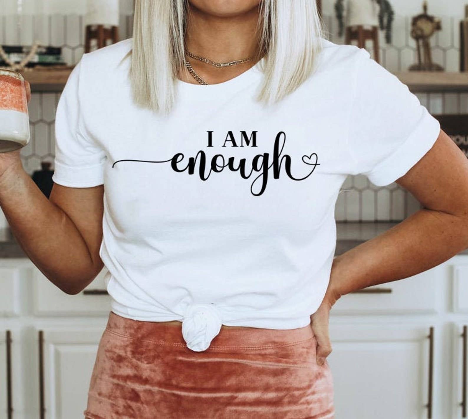 I Am Enough T-Shirt Hoodie, Sweatshirt | PodTeesHub.com