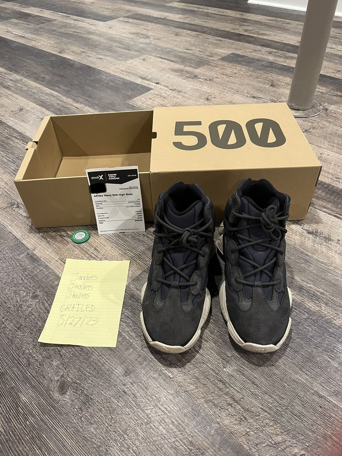 Kanye West Yzy 500 High Slate T-Shirts, Hoodie, Sweatshirt | PodTeesHub.com