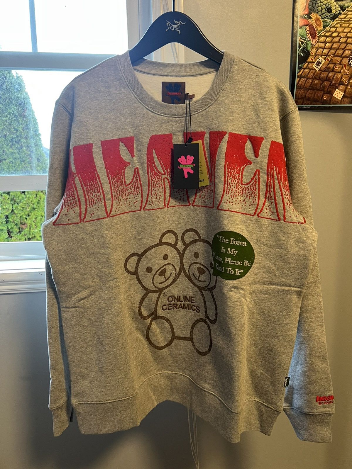 Online Ceramics Heaven X Online Ceramics Sweater Marc Jacobs Bear Crewneck T-Shirts, Hoodie, Sweatshirt | PodTeesHub.com
